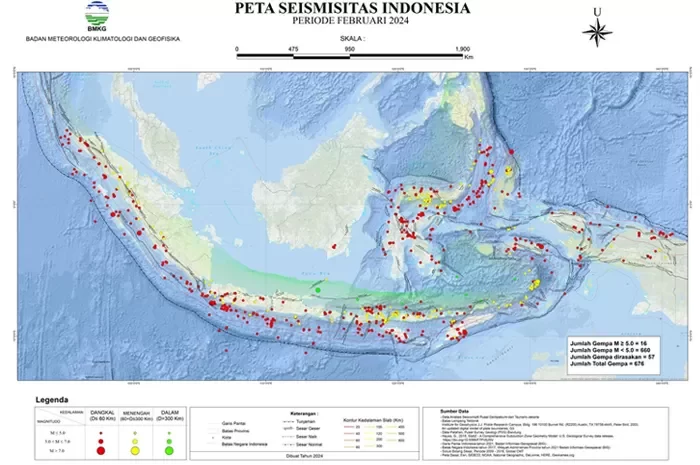 Wilayah Yang Berpotensi Gempa Megathrust