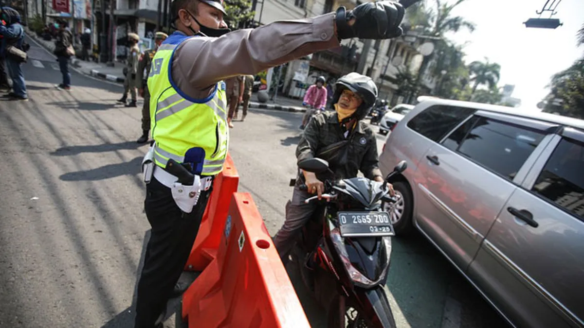 Pelantikan DPRD Jabar, Polisi Tutup Jalan Asia Afrika Bandung