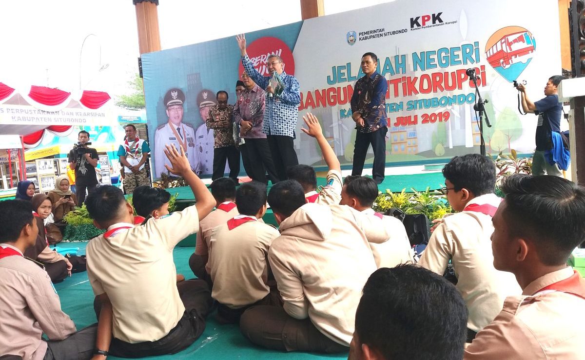 KPK Beri Pendidikan Tentang Antikorupsi Kepada Pelajar SMA