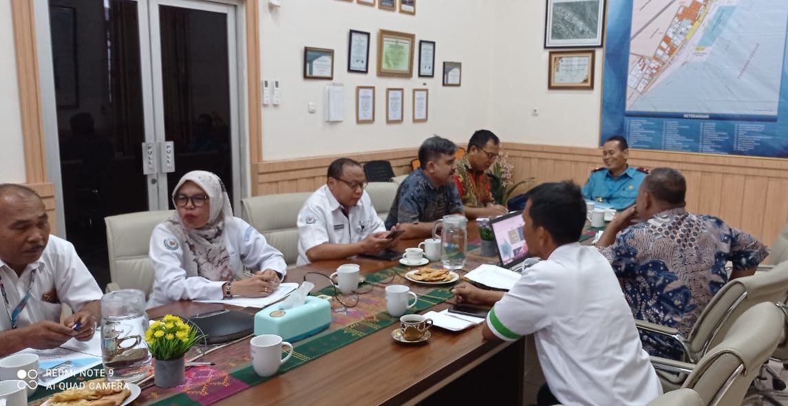 PPS Belawan Gelar Rapat Kordinasi Terkait Lingkungan Hidup