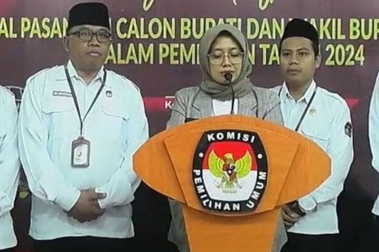 Didukung Beragam Partai, Dua Paslon Ikuti Pilkada Kebumen 2024