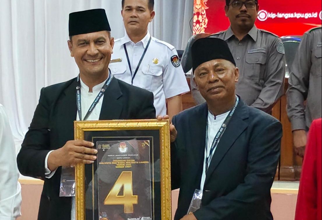 KIP Langsa Tetapkan No Urut Paslon Walikota Dan Wakil Langsa 2024-2029, Anto Jakarta Mendapat No 04 KIP Langsa Tetapkan No Urut Paslon Walikota Dan Wakil Langsa 2024-2029, Anto Jakarta Mendapat No 04
