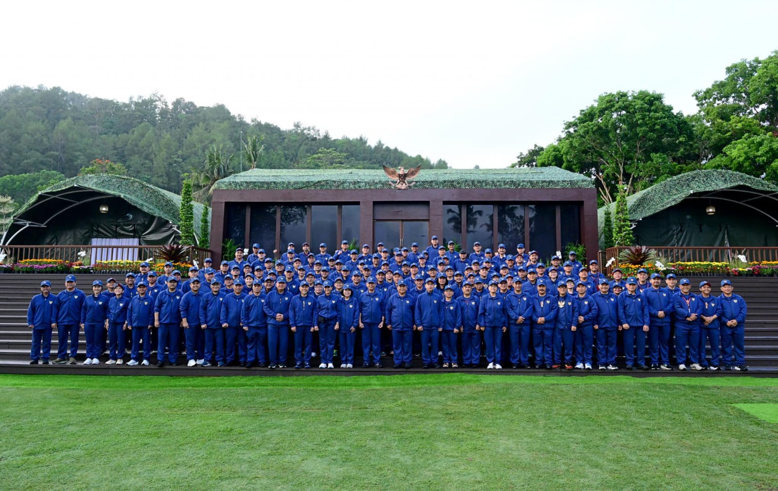 Panglima TNI Ikuti Retreat Hari Ke 3 Kabinet Merah Putih Di Magelang