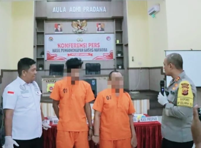 Satresnarkoba Polres Langsa Gagalkan Penyelundupan 1.014 Gram Kokain