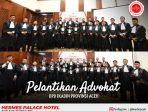 Ketua DPD IKADIN Aceh Safarudin Lantik 27 Advokat Muda