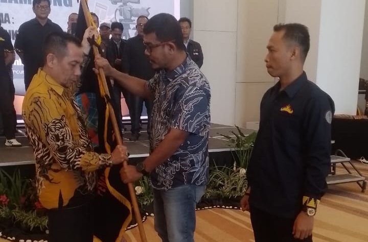 Pelantikan PW IWO lampung Di kukuhkan Ketum, Teuku Yudistira Di Grand Mercure Hotel Lampung