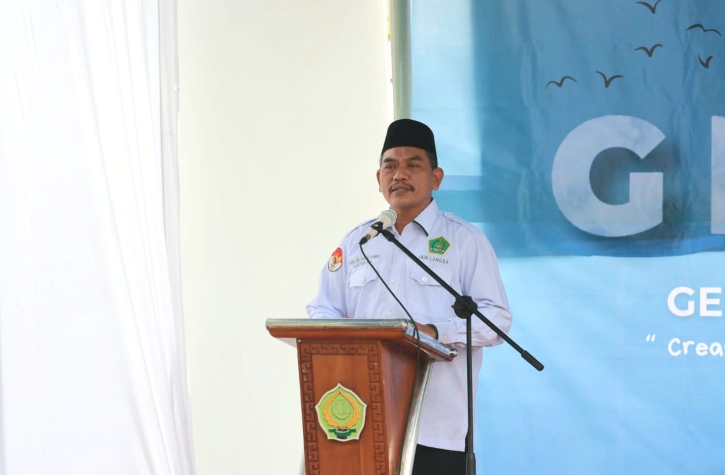 Rektor IAIN Langsa Buka Gebyar Seni Dan Kreativitas FUAD 2024