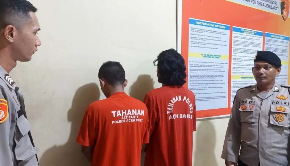 Keciduk Curi Mesin Traktor, Dua Warga Aceh Barat Ditangkap Polisi