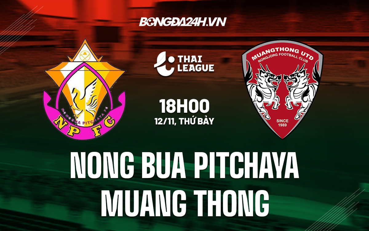 Muang Thong vs Nongbua Pitchaya Muang Thong vs Nongbua Pitchaya