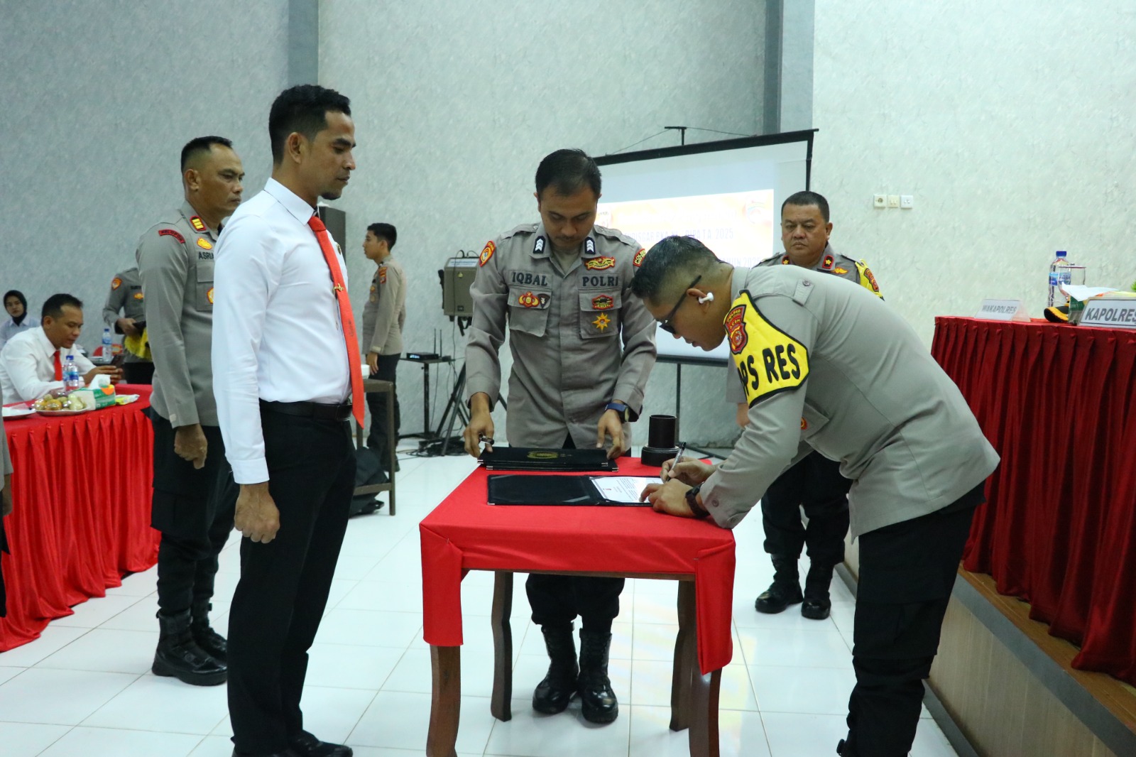Optimalkan Anggaran 2025, Polres Aceh Utara Gelar Sosialisasi DIPA