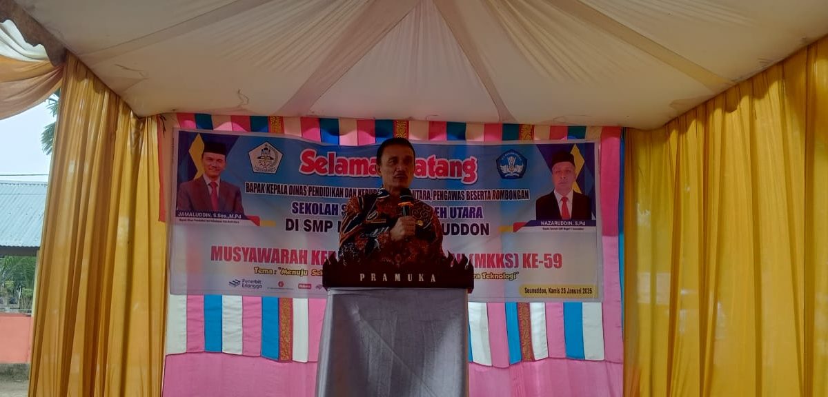 SMPN 1 Seunuddon Gelar Acara MKKS Ke-59 Dengan Tema Menuju Sekolah Digital Dan Transformasi Pendidikan Di Era Teknologi SMPN 1 Seunuddon Gelar Acara MKKS Ke-59 Dengan Tema Menuju Sekolah Digital Dan Transformasi Pendidikan Di Era Teknologi