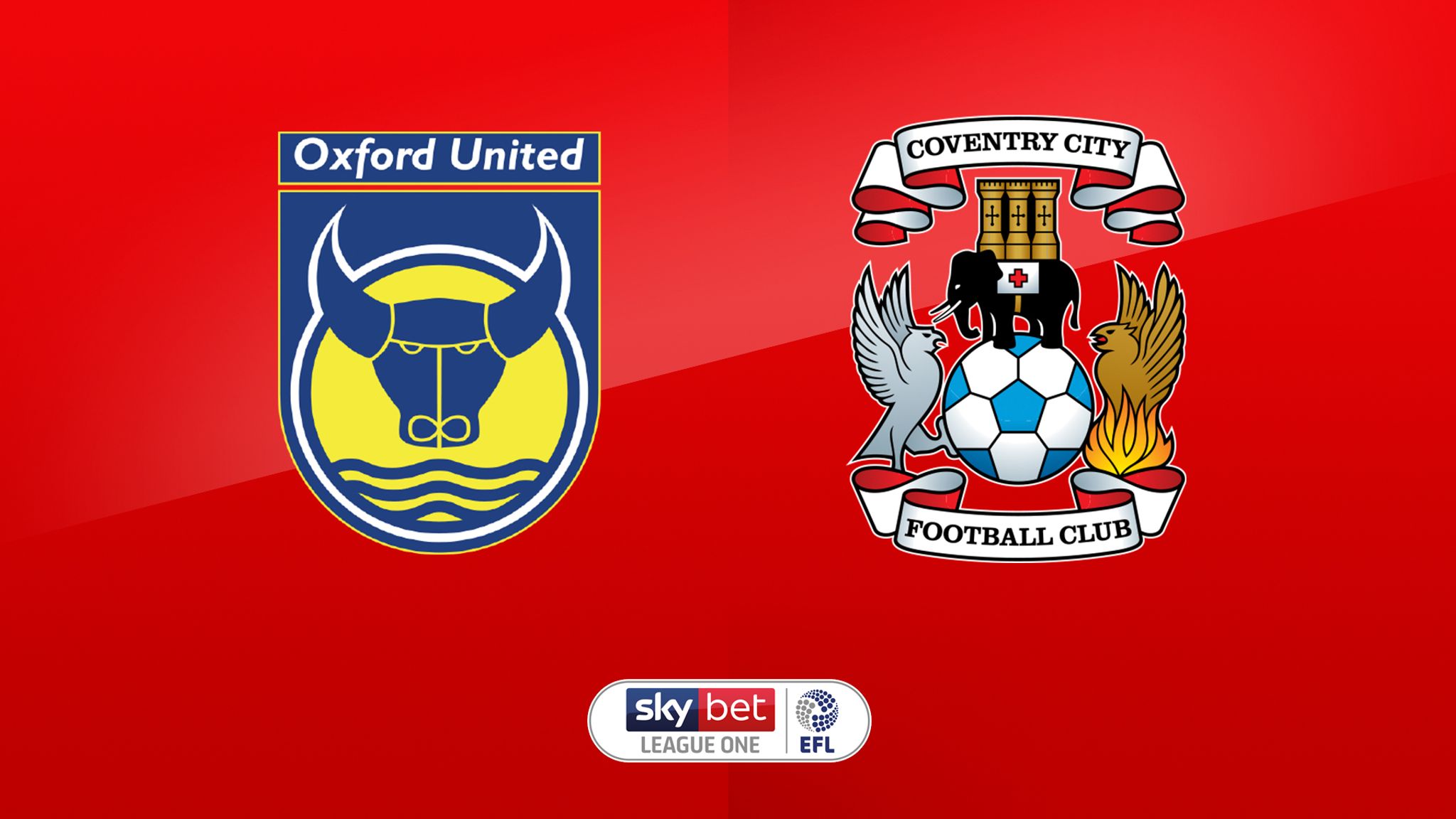 Oxford vs Coventry Oxford vs Coventry