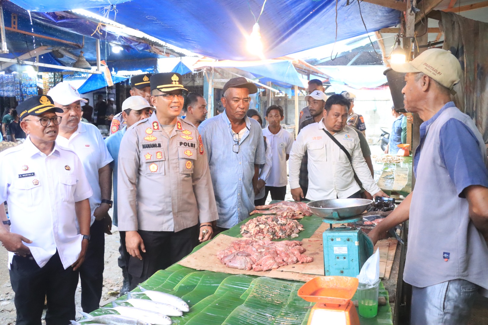 Jelang Bulan Suci Ramadhan, Kapolres Aceh Utara Cek Ketersediaan Dan Harga Sembako