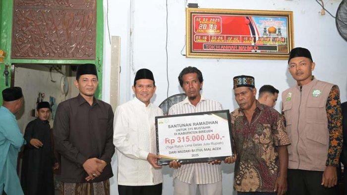 5.000 Keluarga Miskin Terima Santunan Ramadhan Baitul Mal Aceh, Rp 1 Juta/KK