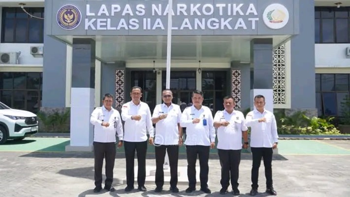 Kakanwil Ditjenpas Sumut Kunjungi Lapas Narkotika Kelas IIA Langkat