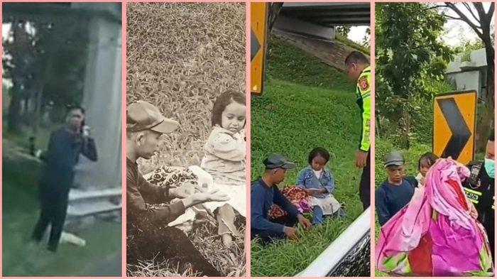 Niat Mau Mudik, Ayah Dan Anak Dari Aceh Terlantar Di Tol Cipali