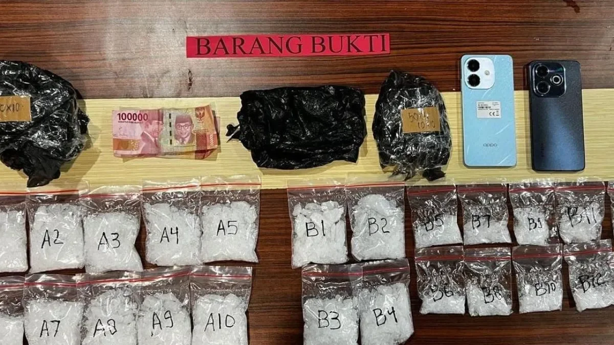 Tim "Narco five 72" Tangkap Dua Orang Diduga Pengedar Sabu