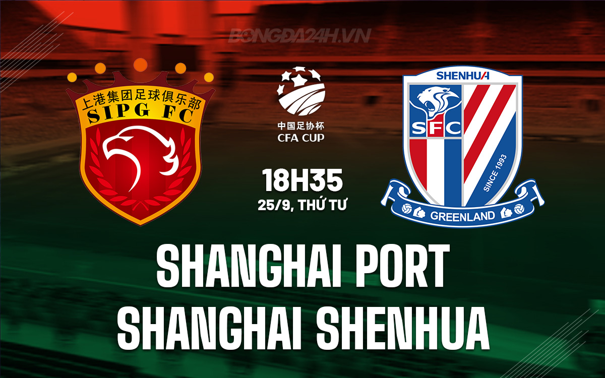 Shanghai Port vs Shanghai Shenhua Shanghai Port vs Shanghai Shenhua