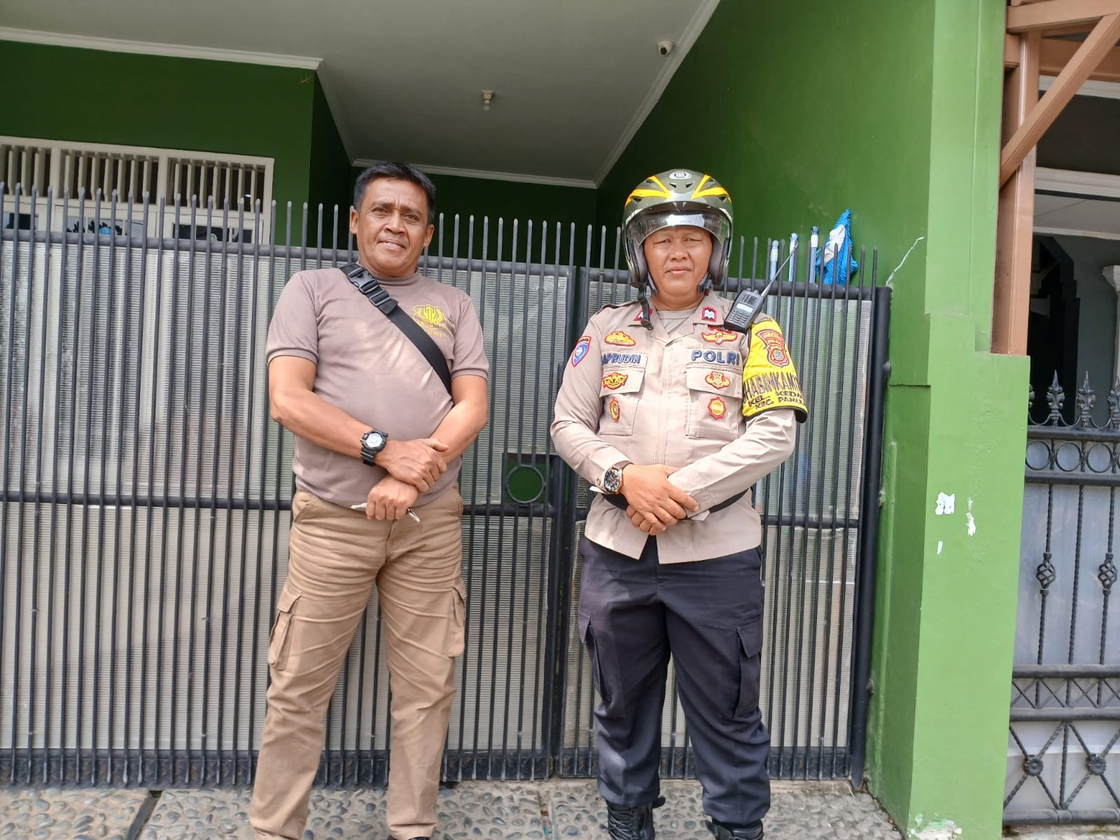 Cegah Pencurian Saat Mudik, Bhabinkamtibmas Gencarkan Patroli Rumsong