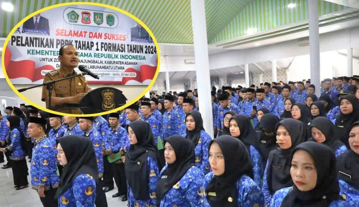 88 Orang PPPK Tahap Satu Tanjungbalai Dilantik, Ini Pesan Wali Kota