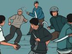 Keroyok Seorang Lawan Tawuran, 9 Remaja Bener Meriah Ditangkap Polisi