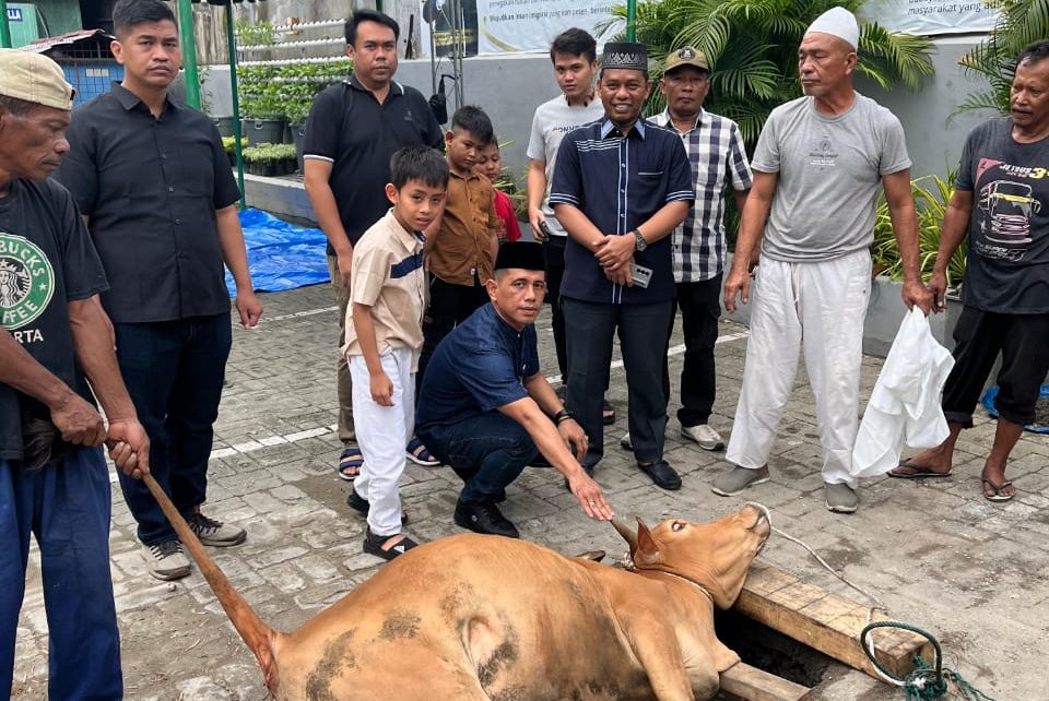 Kantor Imigrasi Kelas II TPI Belawan Gelar Kegiatan Qurban Dalam Rangka Idul Adha 1446 H