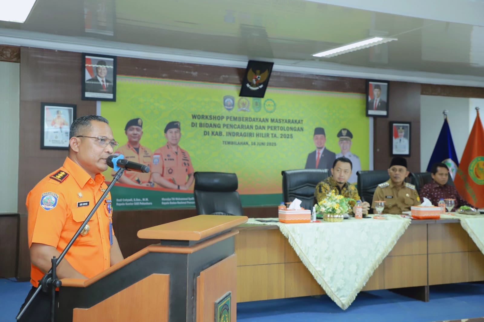 Kantor SAR Pekanbaru Gelar Workshop Bidang SAR Penguatan Kapasitas Masyarakat