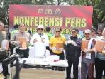 Polres Aceh Tenggara Ungkap 36 Kasus Narkoba, 79 Terduga Pelaku Ditangkap