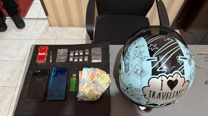 Simpan Sabu Di Dalam Helm, Seorang Pria Di Lhokseumawe Ditangkap Polisi Saat Berkendara