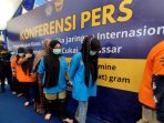 Bea Cukai Ungkap Pelaku Sindikat Narkotika Internasional Di Makassar Bea Cukai Ungkap Pelaku Sindikat Narkotika Internasional Di Makassar