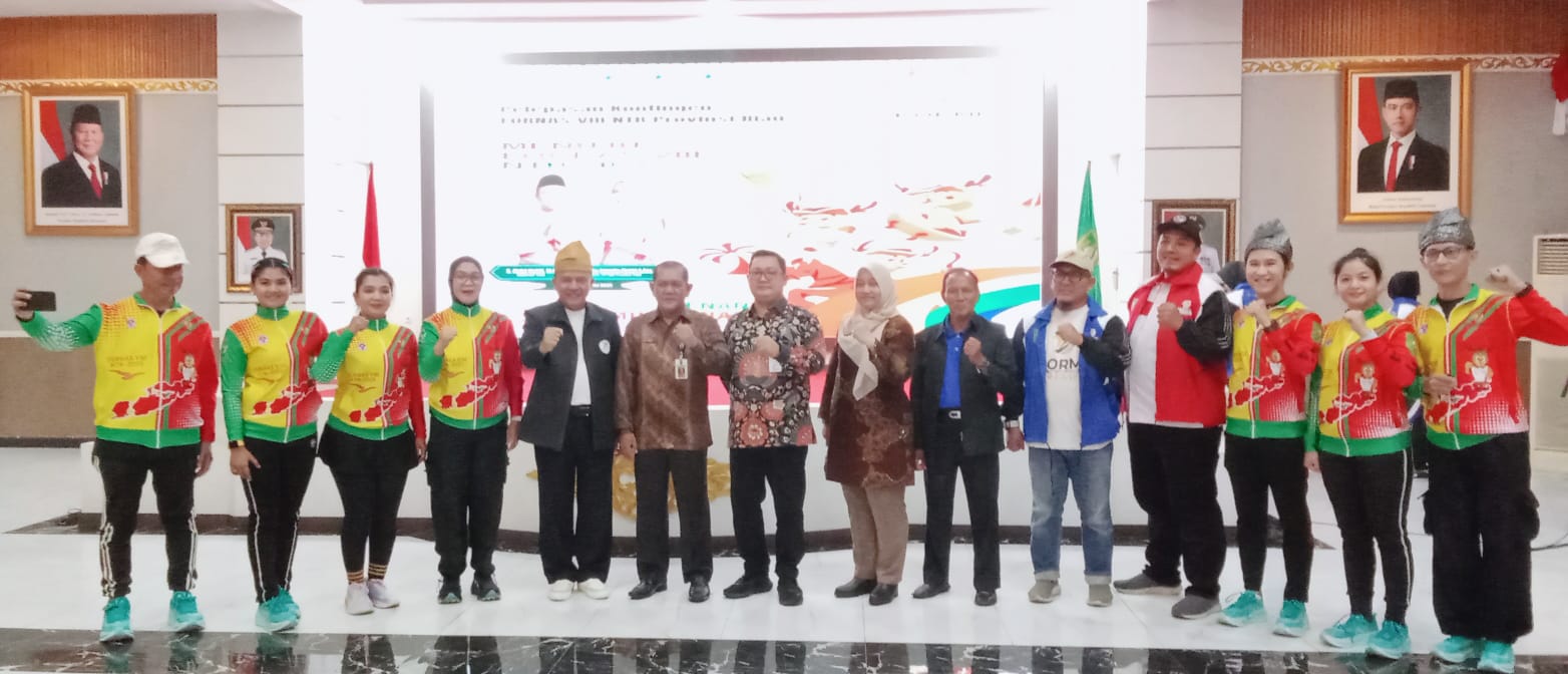 Lepas Kontingen KORMI Ke Fornas VIII NTB, Ini Harapan Dispora Riau