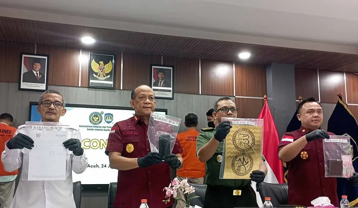 Imigrasi Tindak 18 Warga Asing Di Aceh Imigrasi Tindak 18 Warga Asing Di Aceh