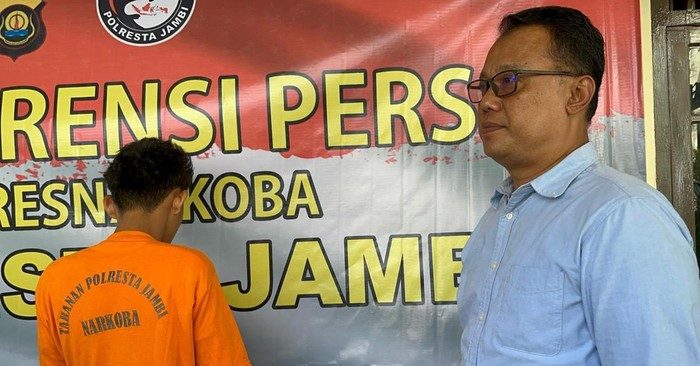Remaja Jambi Jadi Tersangka Percobaan Penyelundupan Sabu Ke Dalam Lapas
