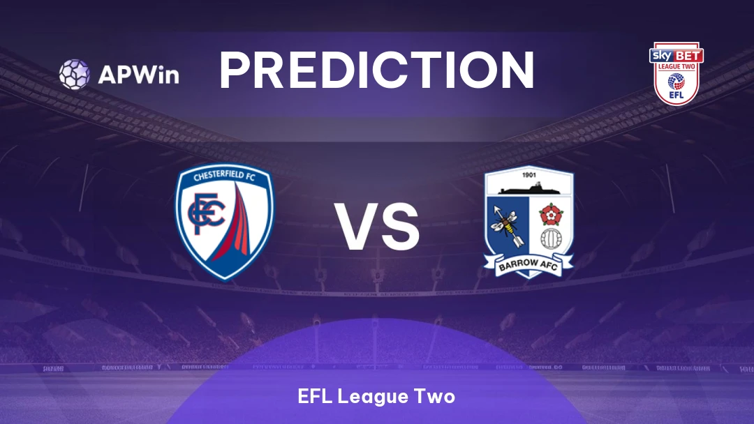 Chesterfield vs Barrow