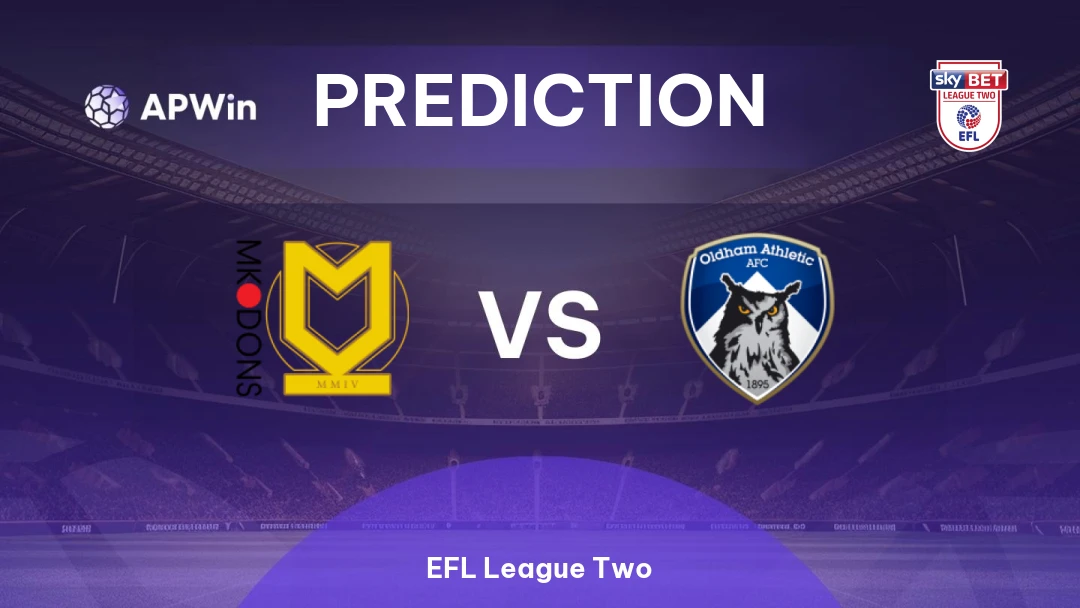 MK Dons vs Oldham MK Dons vs Oldham