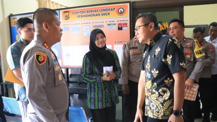 Tim Mabes Polri Periksa Ruangan Pelayanan Di Polres Aceh Utara