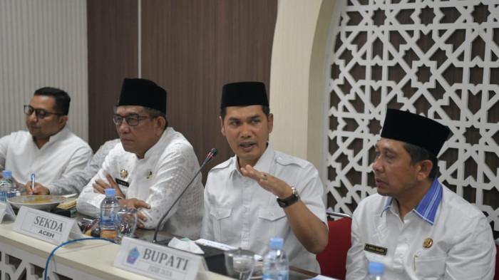 Sekda Aceh M Nasir Tinjau Proses Pembangunan Dedung MTQ