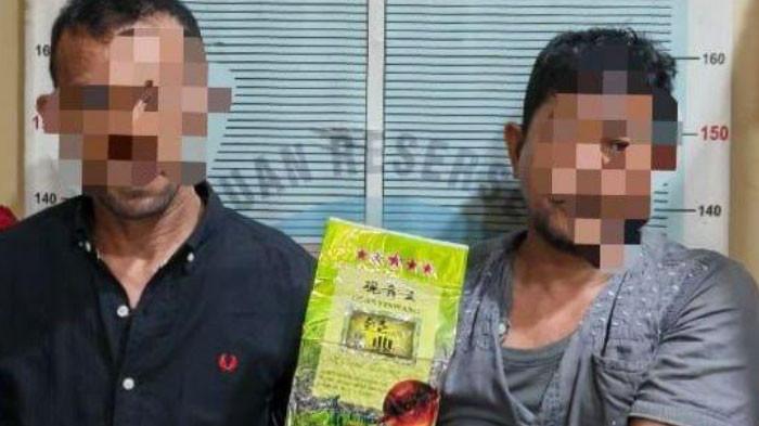 Satresnarkoba Pijay Bekuk Dua Kurir Narkoba, 1.040 Gram Sabu Diamankan