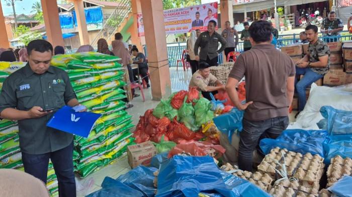 Satbilkan Harga Pangan, Pemkab Aceh Jaya Gelar Pasar Murah