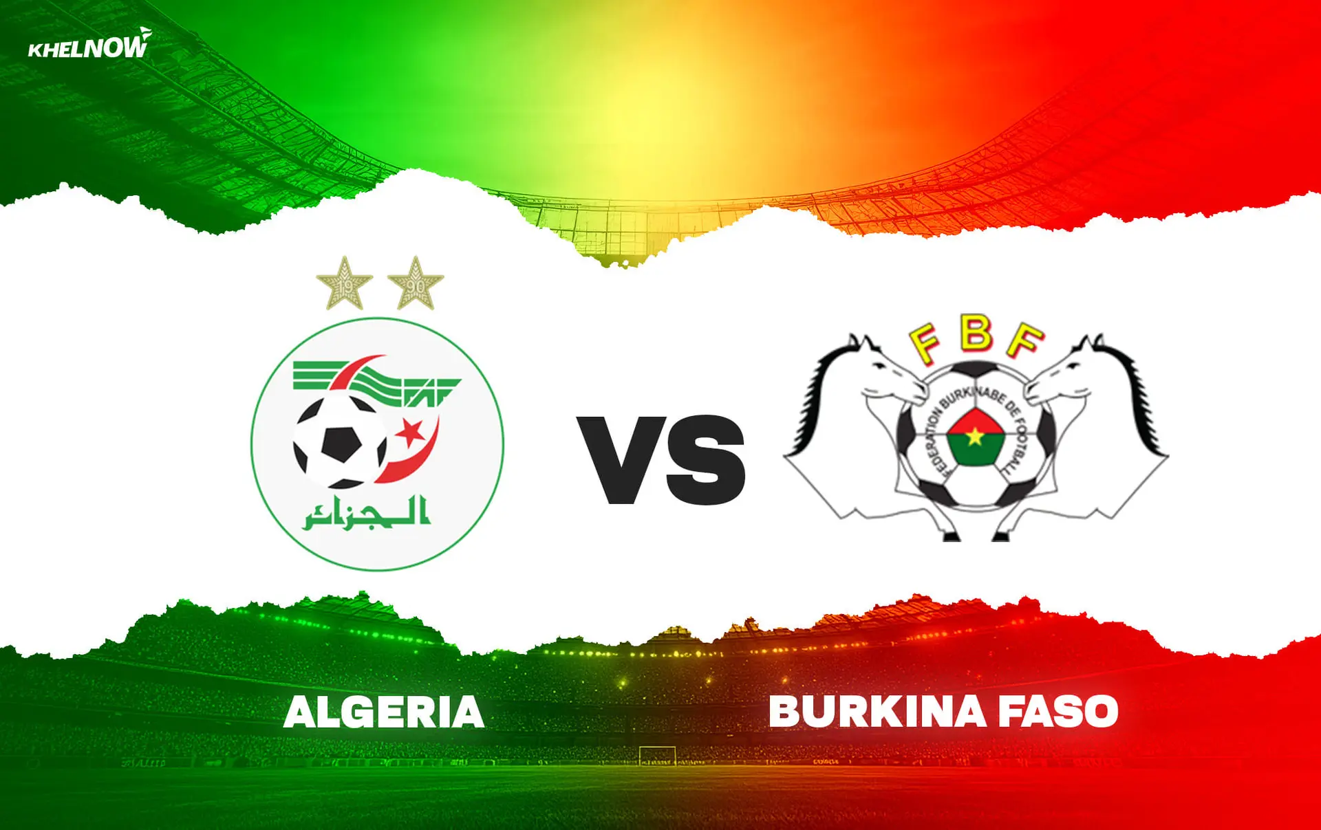 Aljazair vs Burkina Faso Aljazair vs Burkina Faso