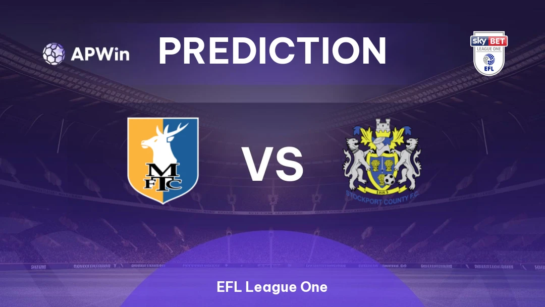 Mansfield vs Stockport Mansfield vs Stockport