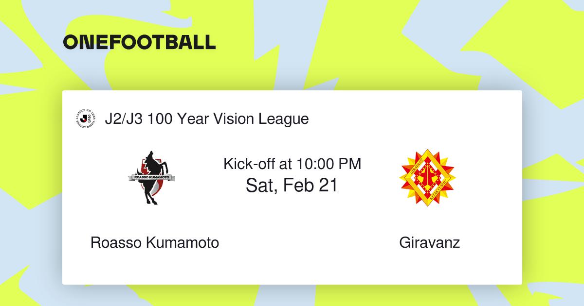 Roasso Kumamoto vs Giravanz Kitakyushu