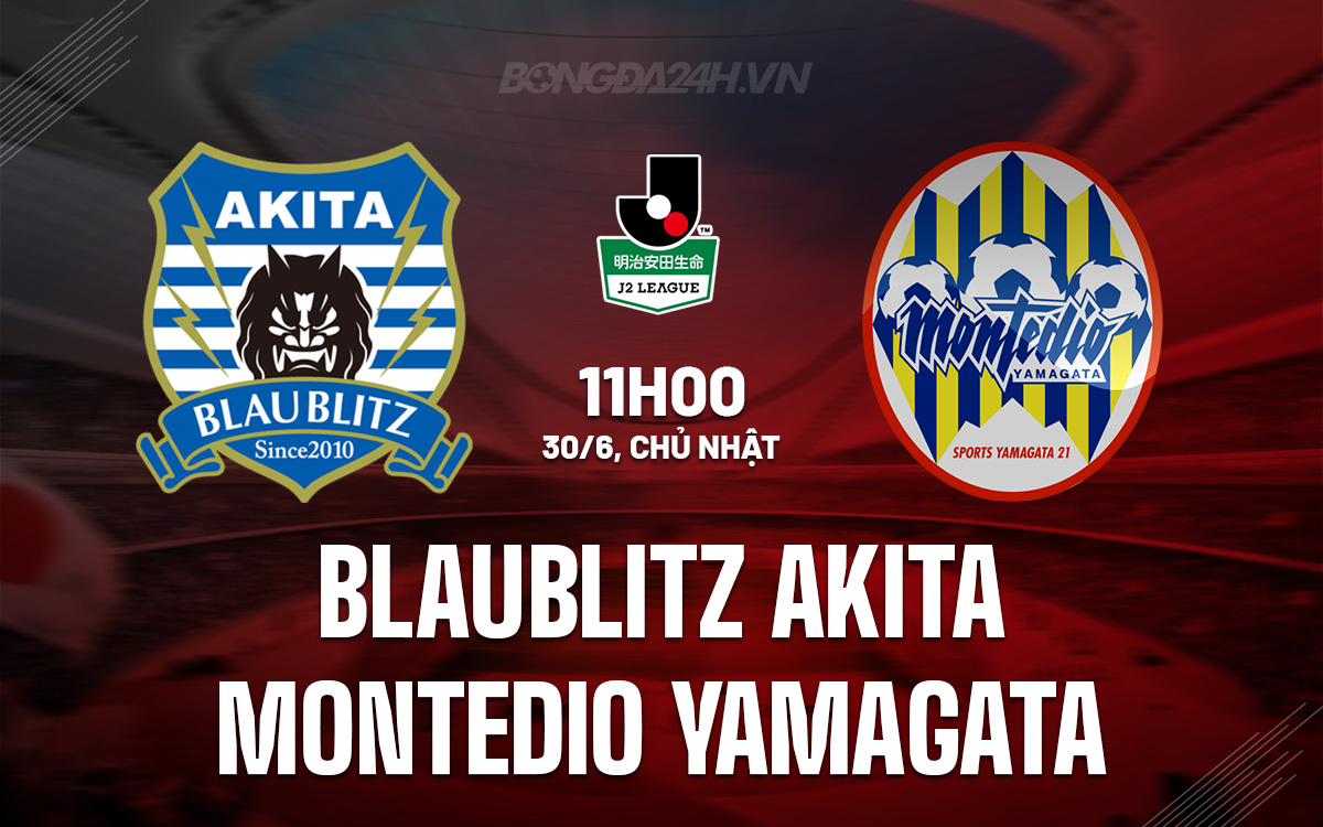 Blaublitz Akita vs Montedio Yamagata