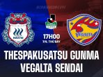 Thespa Kusatsu vs Vegalta Sendai