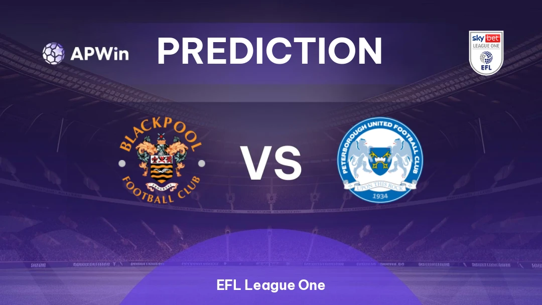 Blackpool vs Peterborough