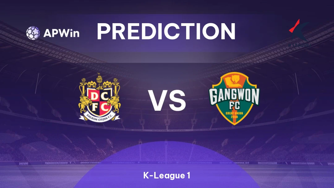Daejeon Citizen vs Gangwon