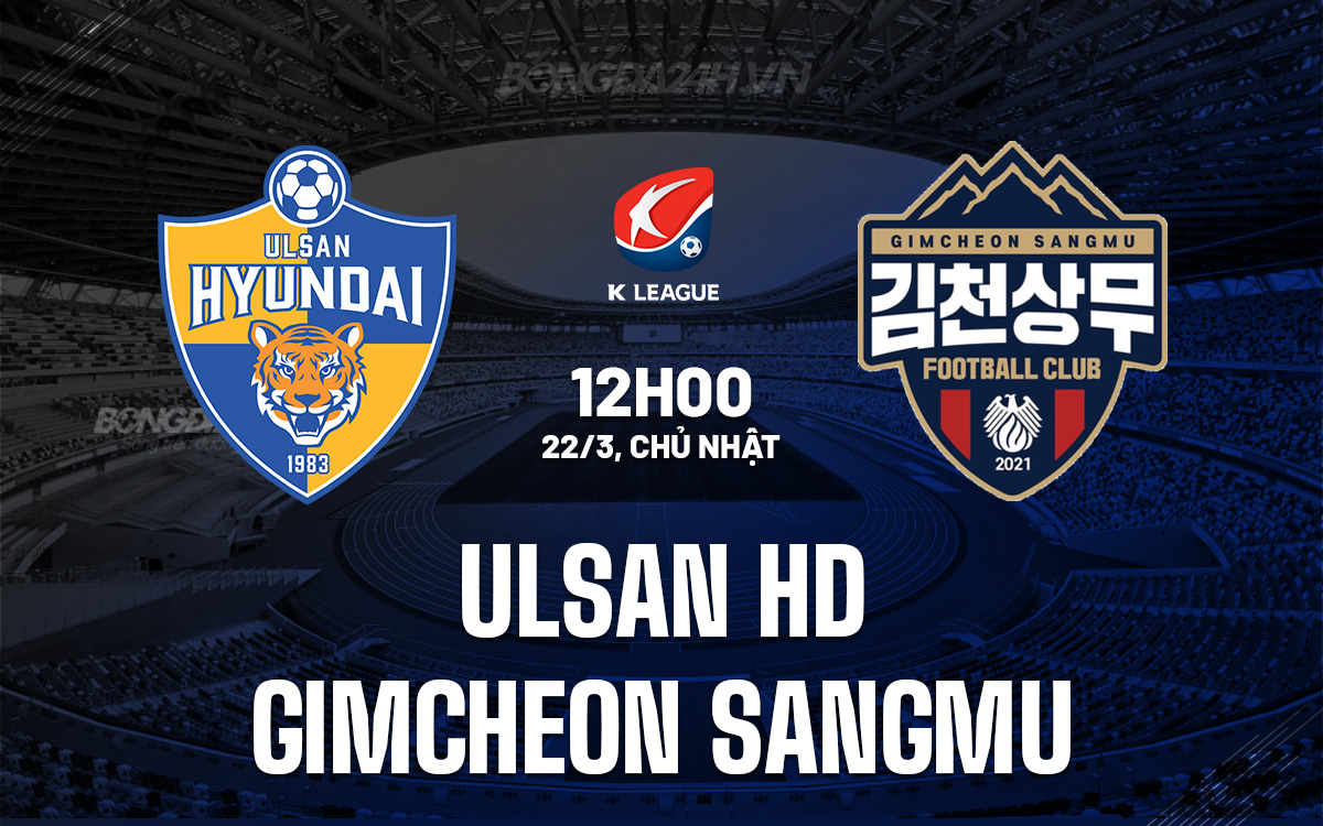 Ulsan HD vs Gimcheon Sangmu