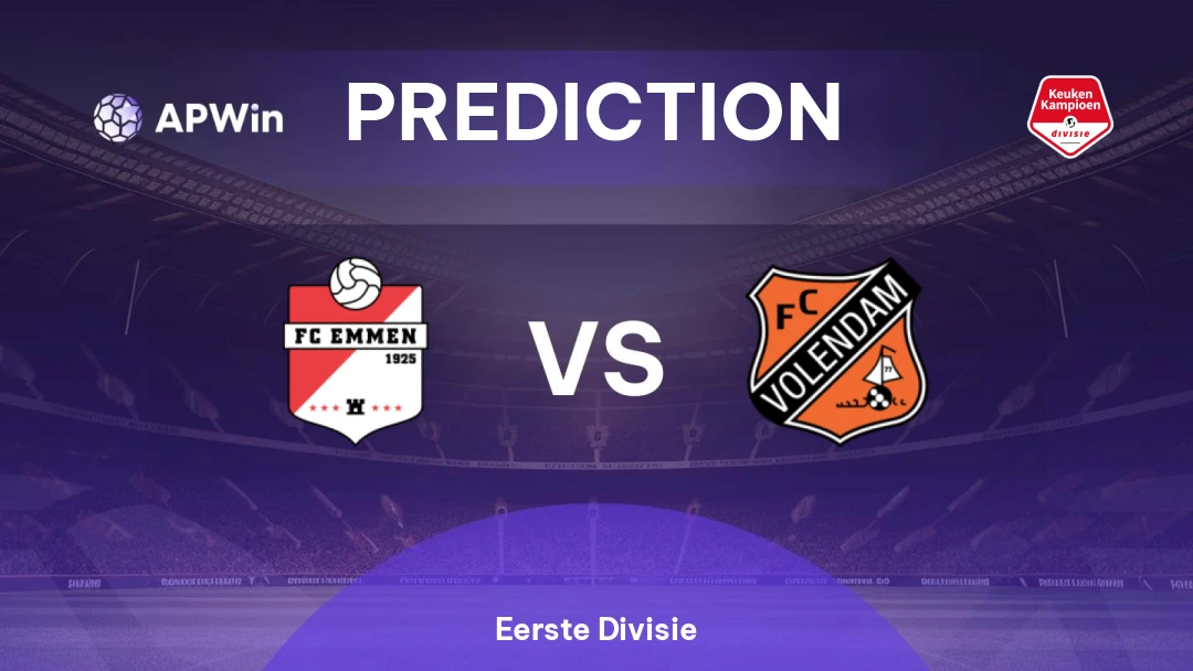 Emmen vs Volendam Emmen vs Volendam