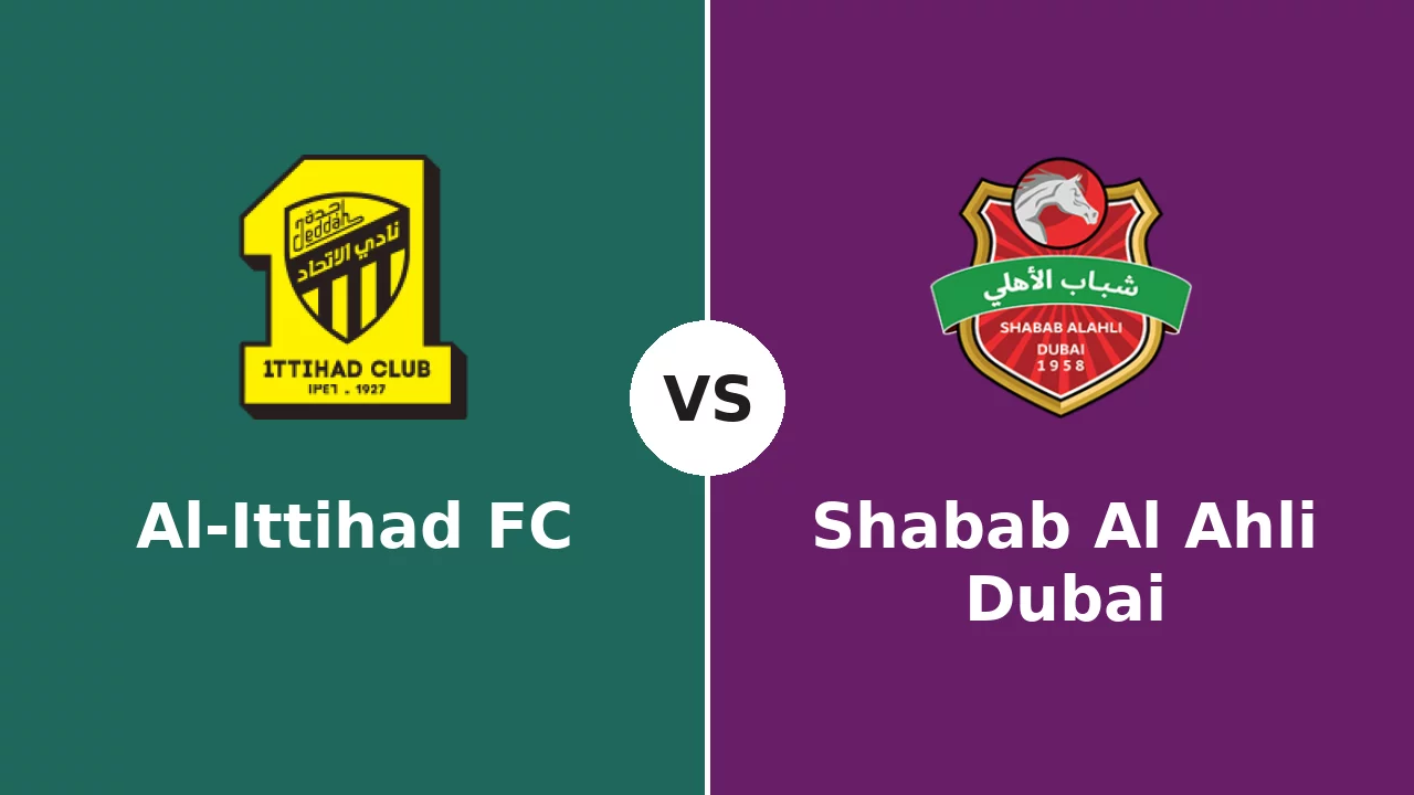 Al Ittihad vs Shabab Al Ahli